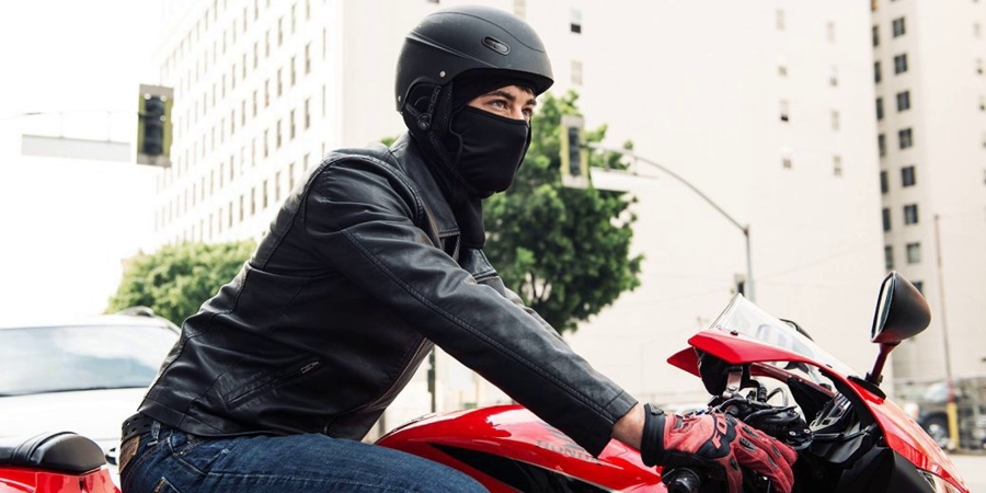 Berretto Sottocasco Bici con Fori per Occhiali per uomo donna sci moto  ciclismo